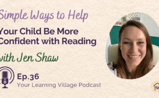 Behind the Scenes: How I help my own child to learn to read with recipes (Ep. 37)