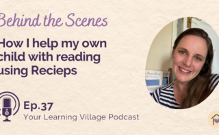 YLV Ep.38 Preparing your child for learning to read before they even look at letters