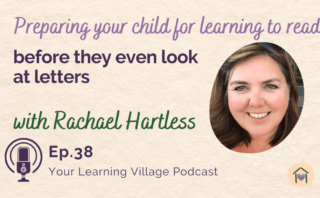 Behind the Scenes: How I help my own child to learn to read with recipes (Ep. 37)